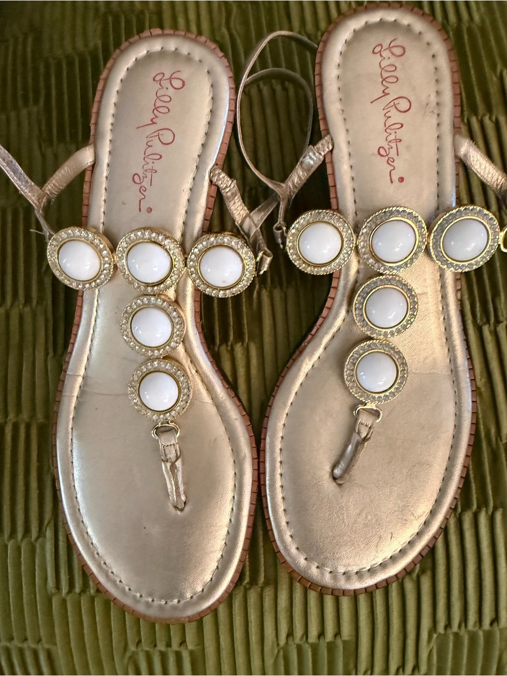 Lily Pulitzer Palermo Leather Sandals